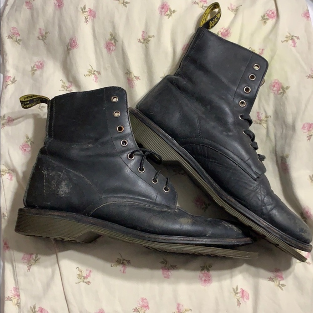 Black riding boots doc martens
